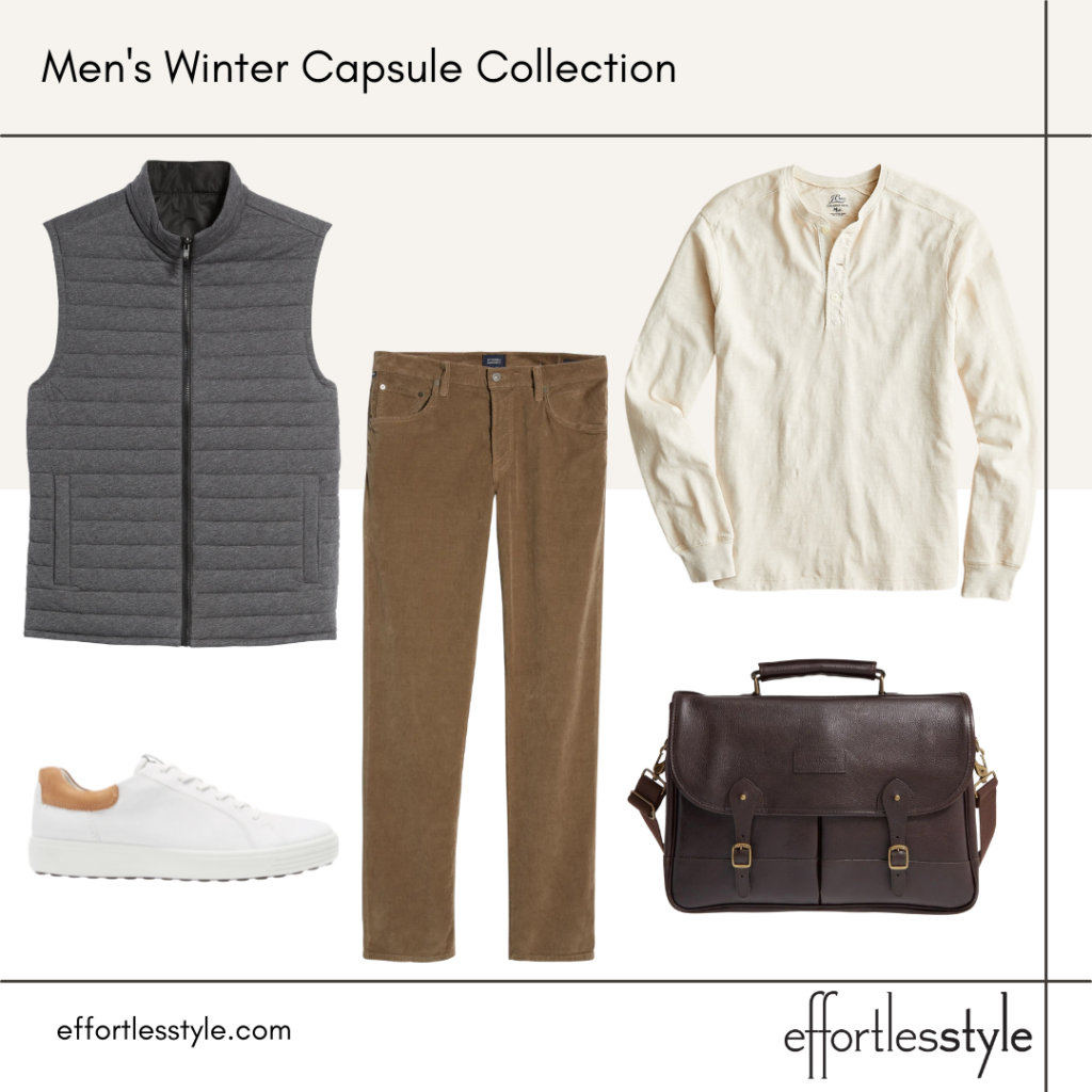 Men S Winter Capsule Wardrobe Styled Looks Effortless Style Nashville