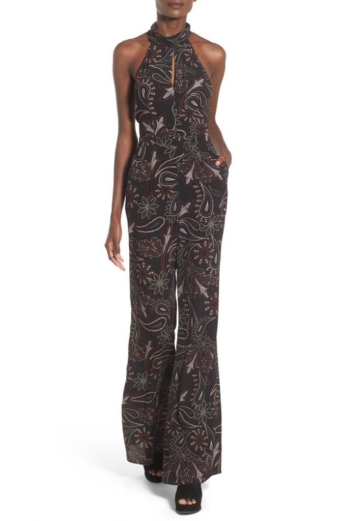 Stylist Emily Goodin's 2016 Nordstrom Anniversary Sale Picks ASTR Paisley Halter Jumpsuit