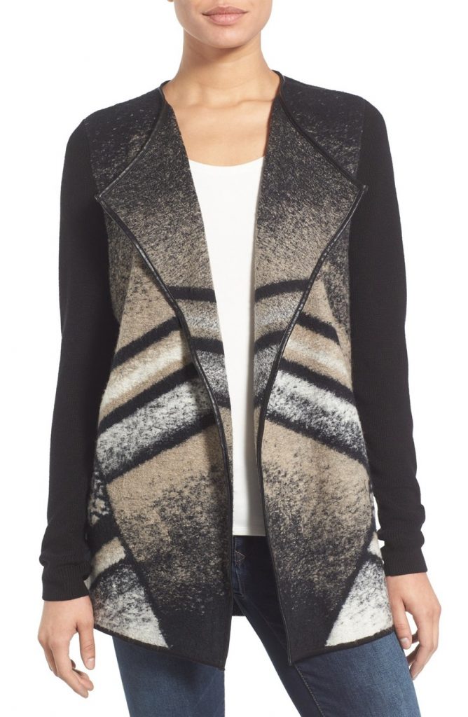 Stylist Emily Goodin's 2016 Nordstrom Anniversary Sale Picks NIC+ZOE 'Slantwise' Colorblock Sweater Jacket
