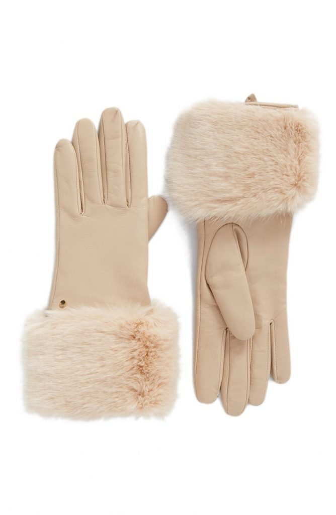 Dallas Wardrobe Stylist Holiday Gift Guide Camel Ted Baker London Leather Gloves