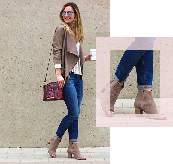 How to Wear Booties with Jeans