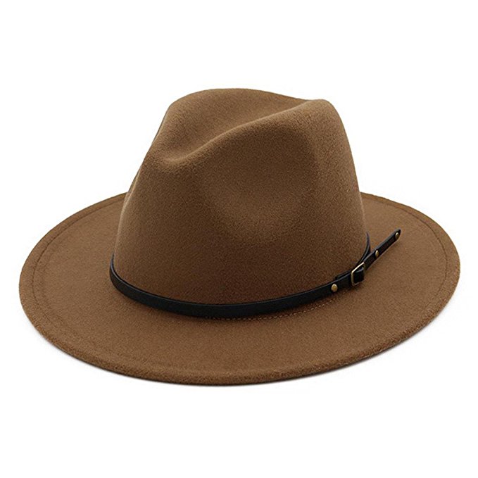 Amazon Favorites: Fedora Hat Lisianthus Women Belt Buckle Fedora Hat