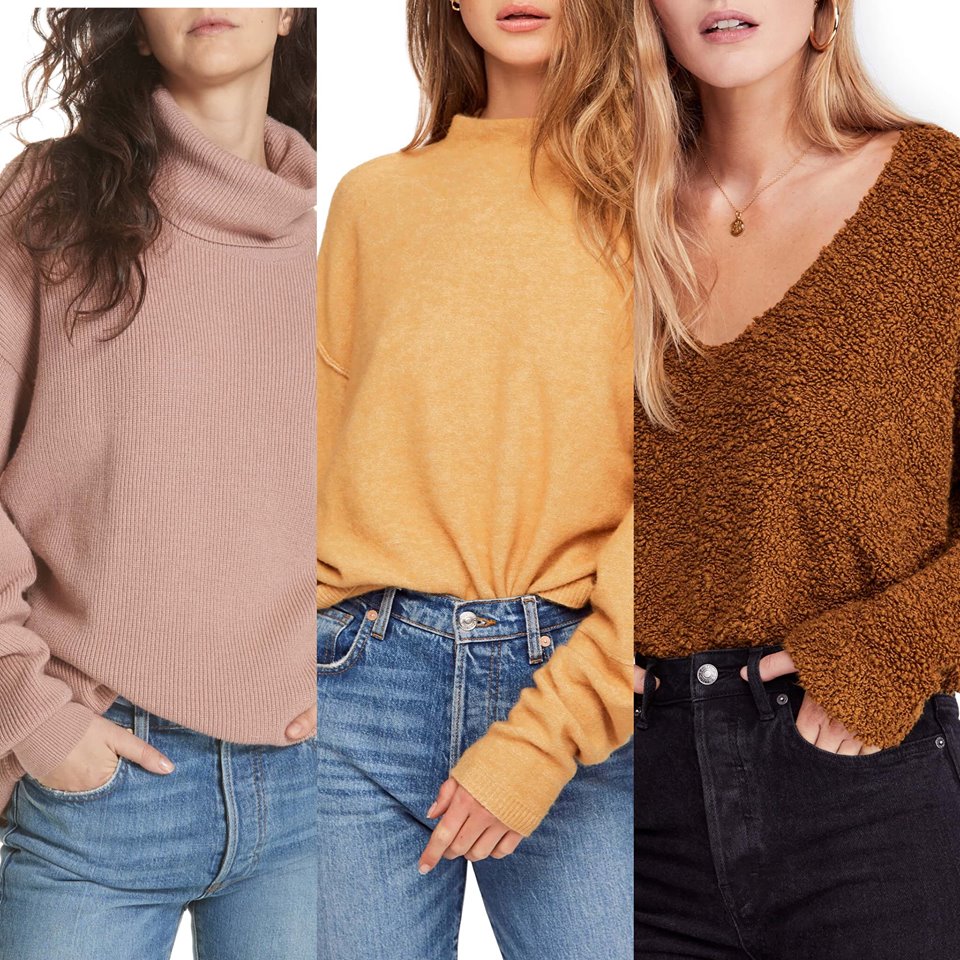 Pullover Sweaters Pick Three