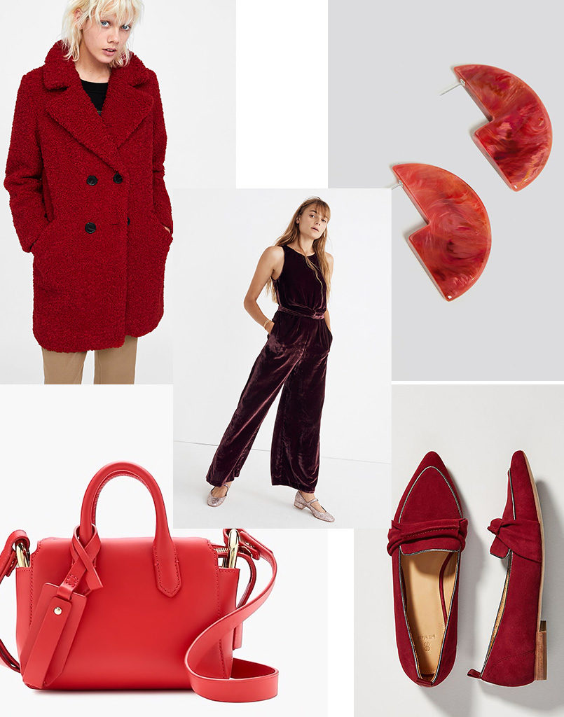 One for All: Monochromatic Dressing for Fall and Winter Red