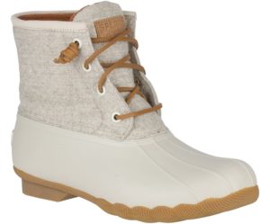 Sperrys Off White Duck Boots
