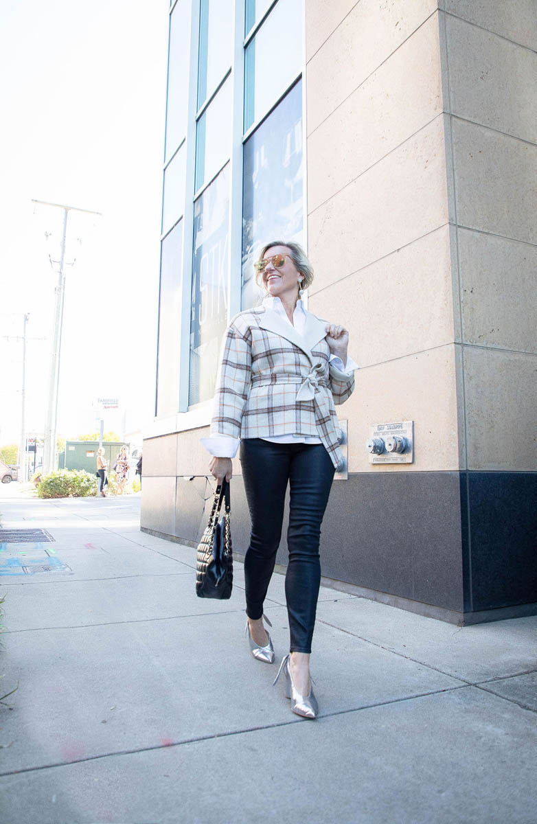 Faux Leather Pants Outfit - Effortless Style Nashville