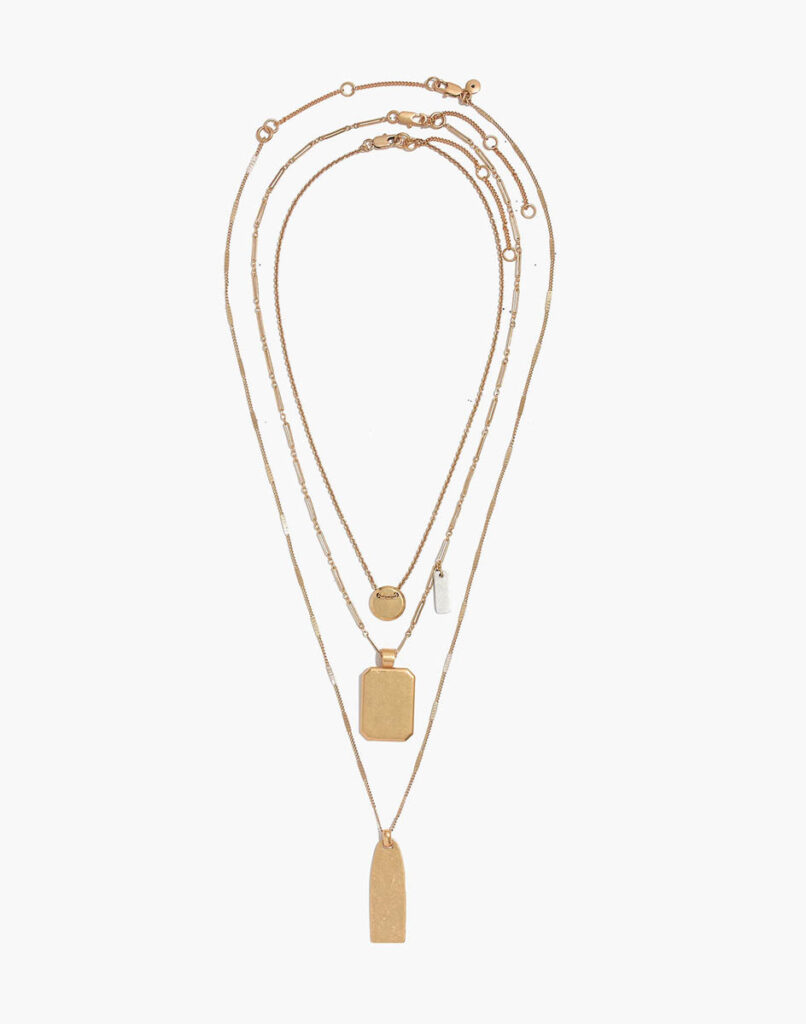 client favorites layered pendant necklace