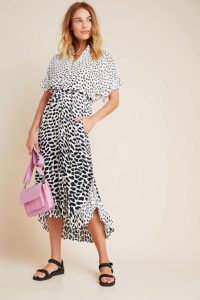 Spring 2020 Trends Black and White Shirtdress