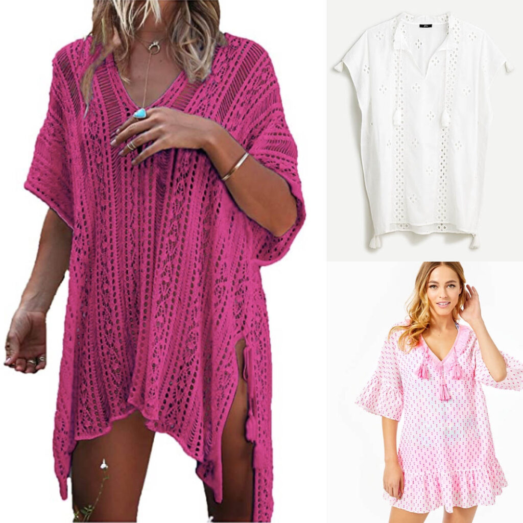Swimsuit Cover-ups Traditional Tunic cover-ups