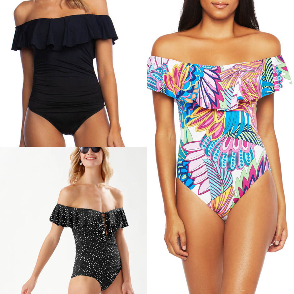 Off the Shoulder Swimsuits