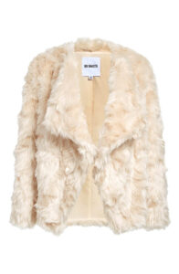 Fall Must Have Drape Front Faux Fur Jacket