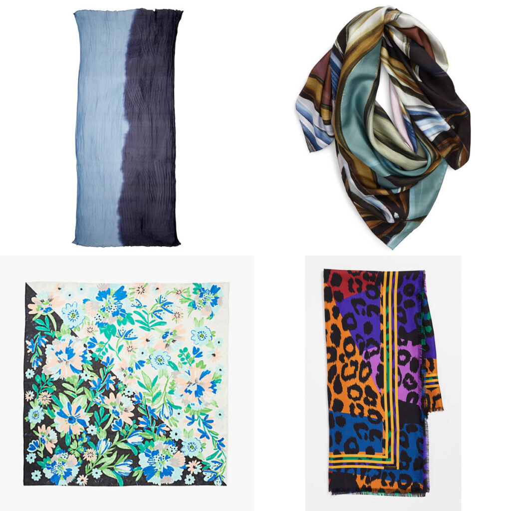 Silk Scarves that double as face masks