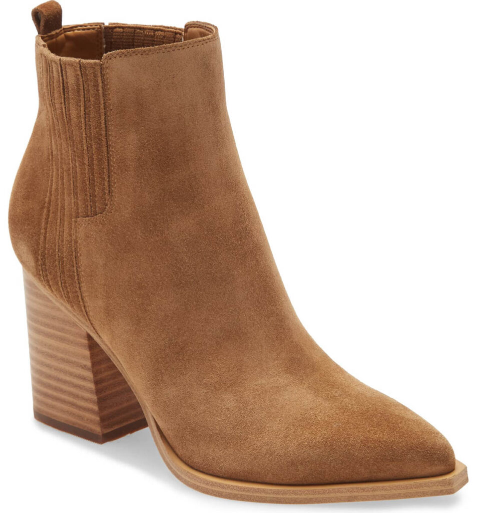 Anniversary Sale Picks Suede Pointed Toe Booties