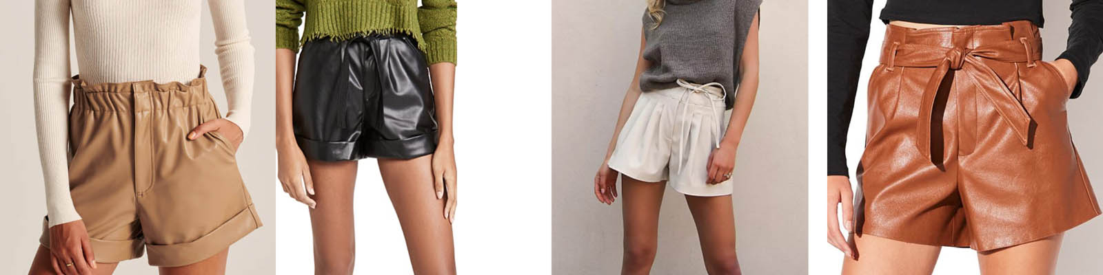 Styling Faux Leather Shorts for Fall