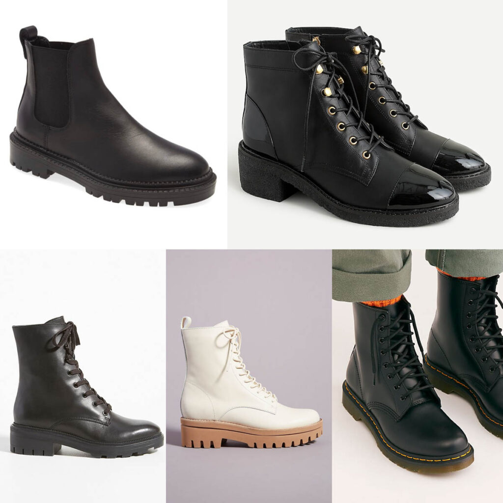 Five Fall Shoe Trends You'll Be Seeing Everywhere Women's Combat Boots