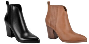 September Favorites Pointed Toe Versatile Leather Bootie