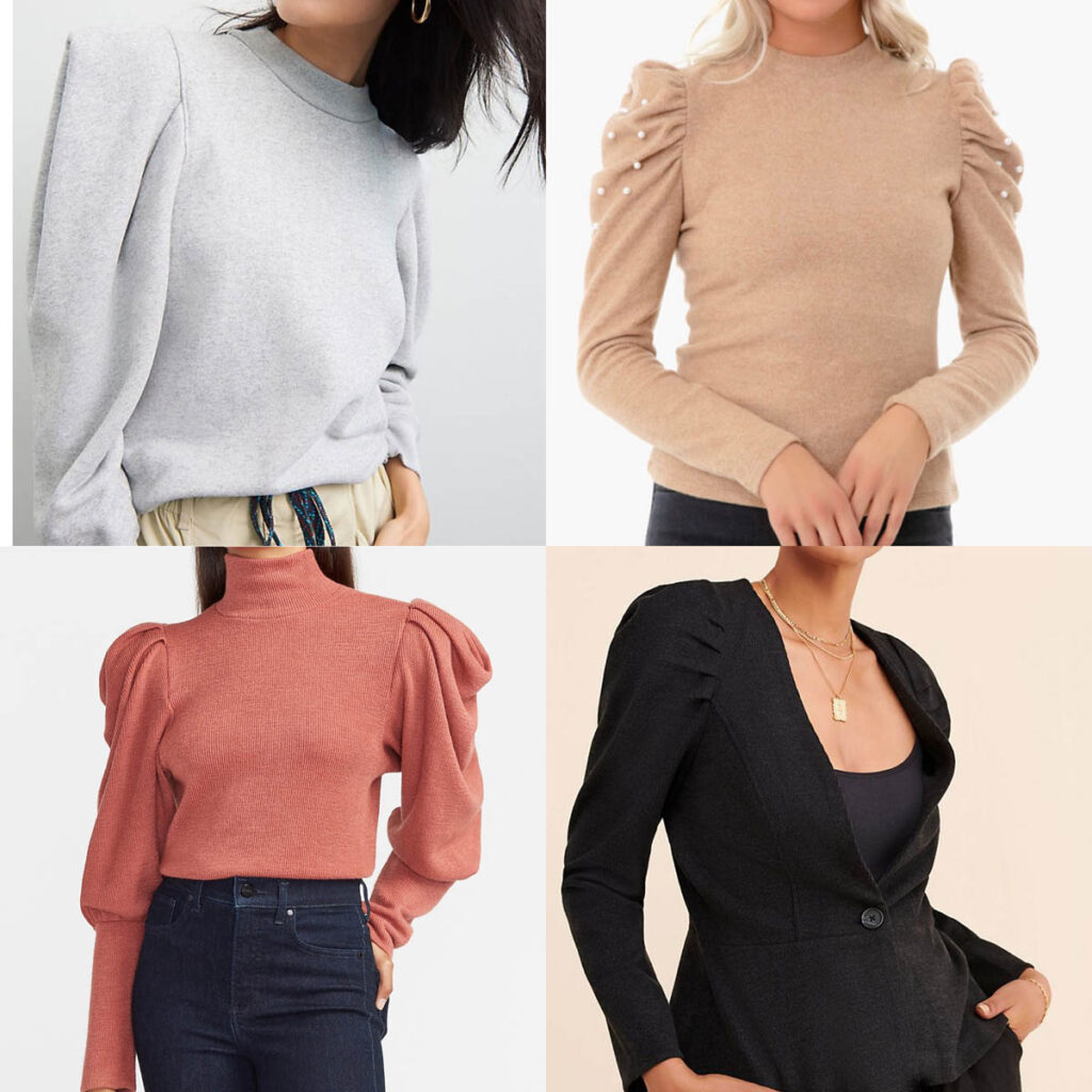 Fall Trends Guide...Victorian Vibes Puff Sleeve Tops Women's Puff Sleeve Blouse