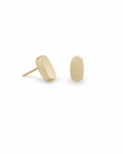 Holiday Gift Guide Katey Preston's Favorite Gifts Under $50 Gold Stud Earrings
