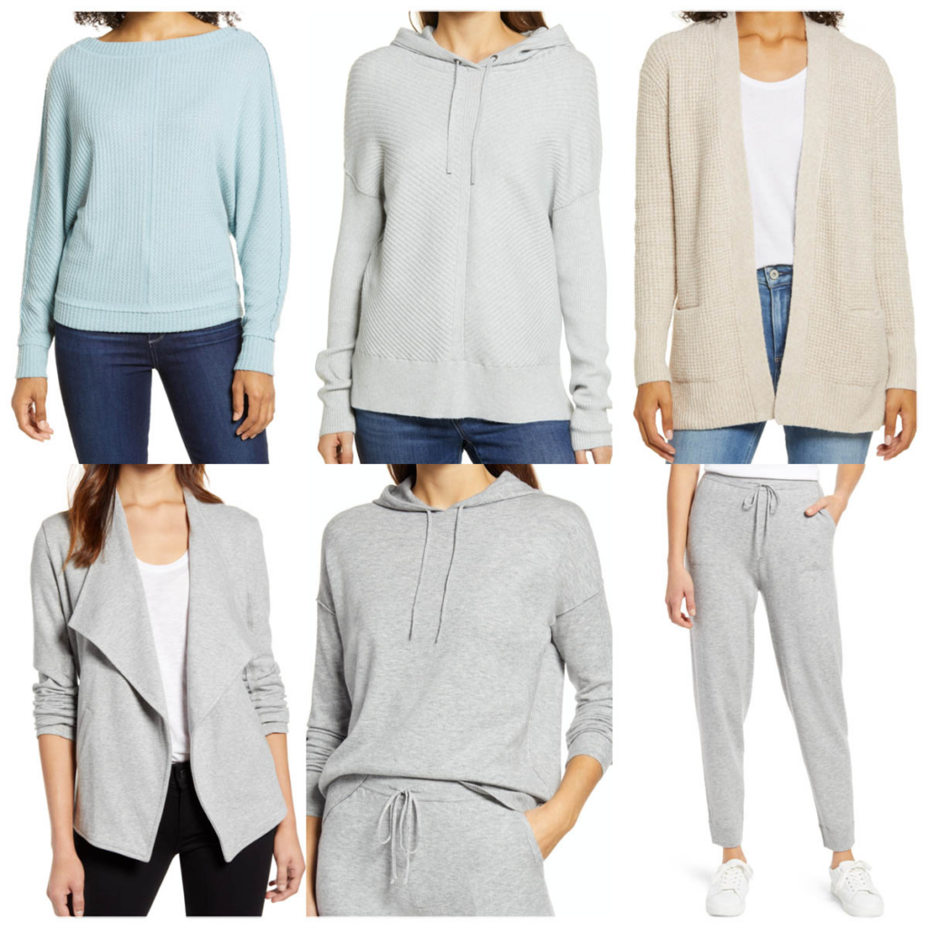 A Few More Favorite Nordstrom Brands Caslon Comfy Casual Tops and Bottoms