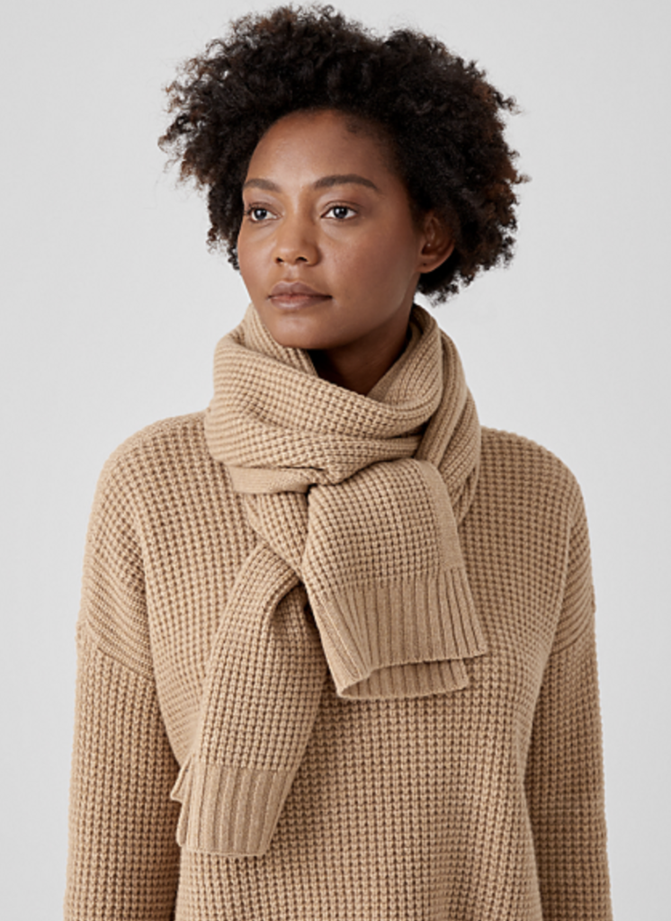 Splurge Worthy Pieces Recycled Cashmere Scarf