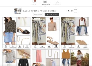 Personalized Online Lookbook for Client Styling Sessions