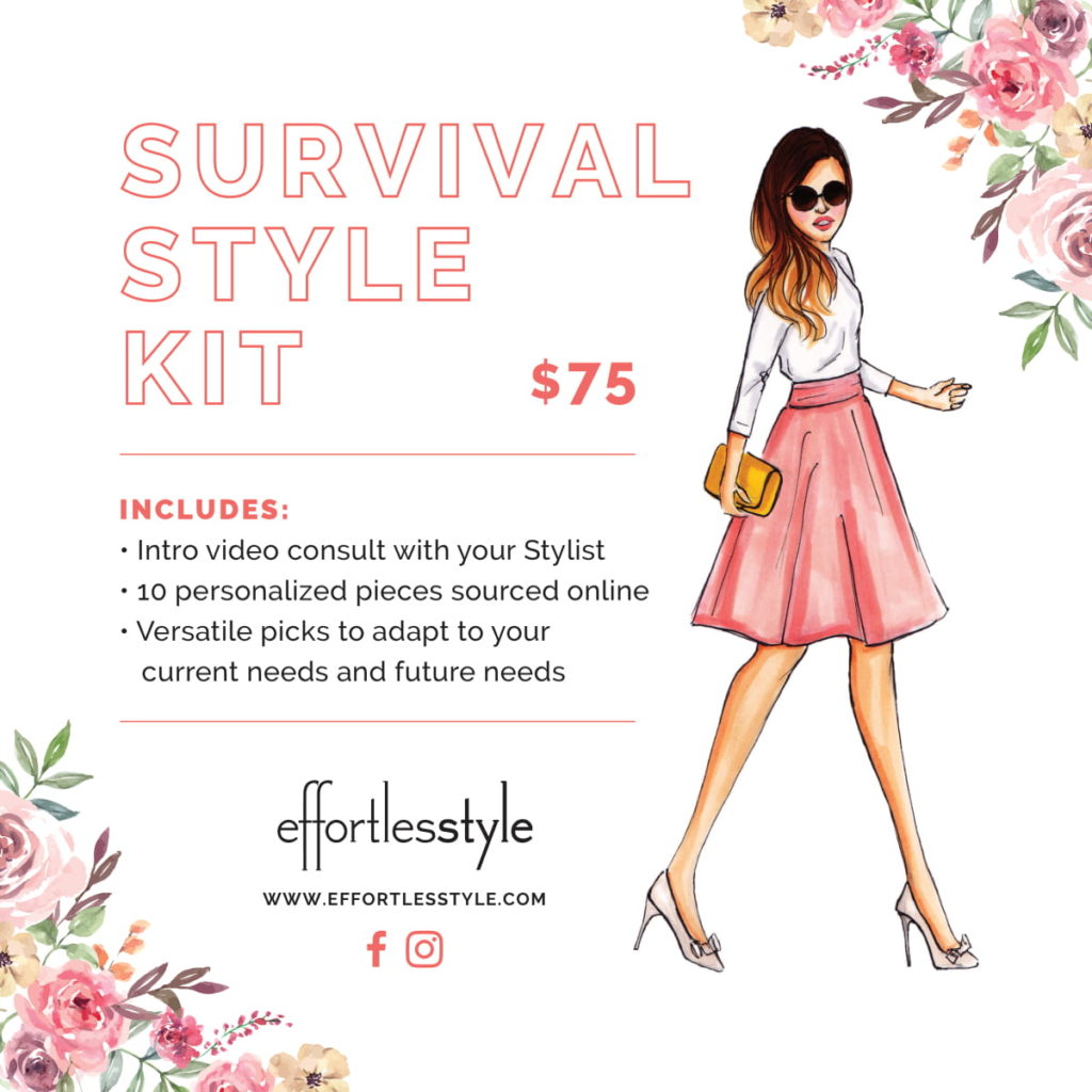 Online Personal Shopping with Effortless Style via our Style Survival Kit