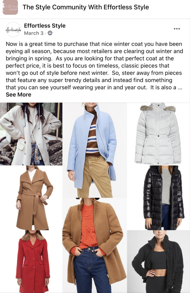 Winter Coat Sale When to buy a winter coat at a good price