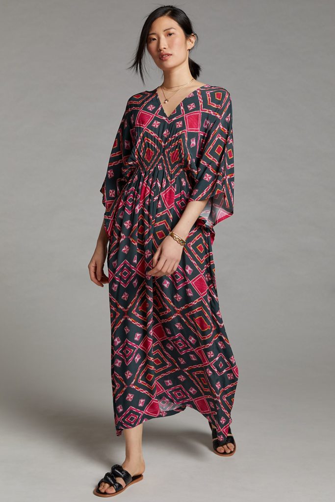 Women's Spring & Summer Dresses Cinched Caftan