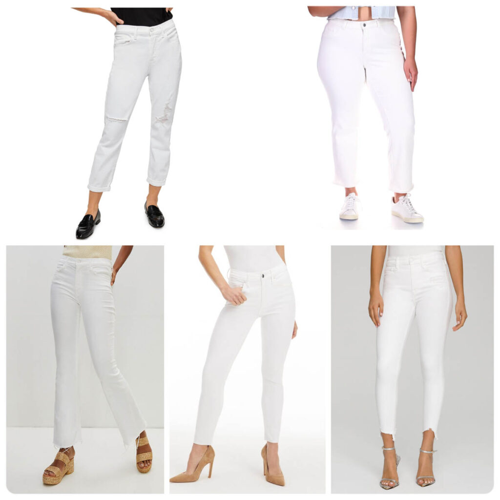 The Best White Jeans for Summer Designer White Denim Favorites