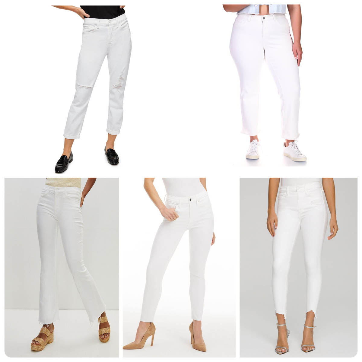 The Best White Jeans - Effortless Style Nashville