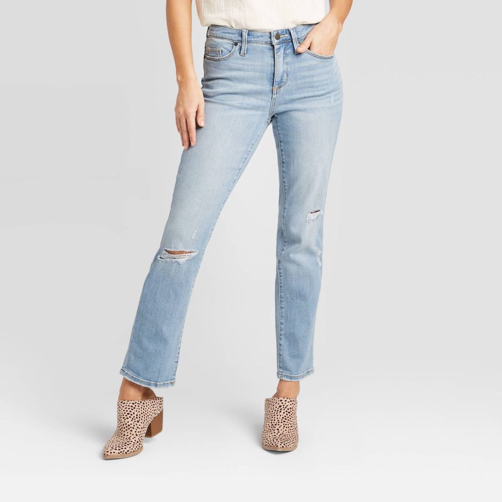Women's High-Rise Straight Cropped Jeans Target Finds Target Jeans