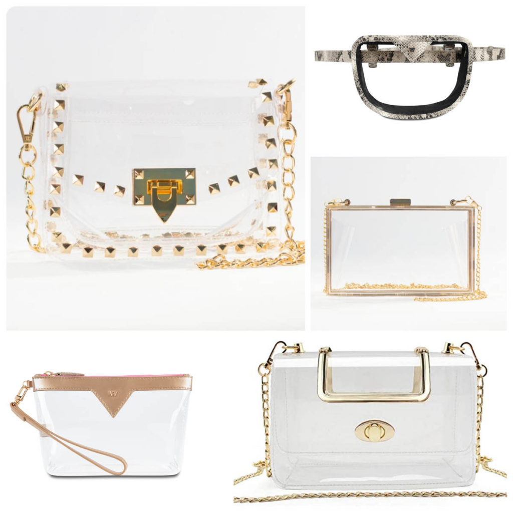 Stadium Friendly Clear Handbags for Sporting Events and Concerts