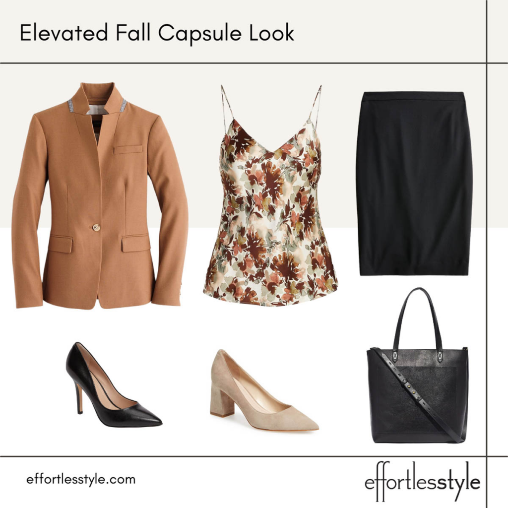 Elevated Fall Capsule Wardrobe Styled Looks - Effortless Style Nashville