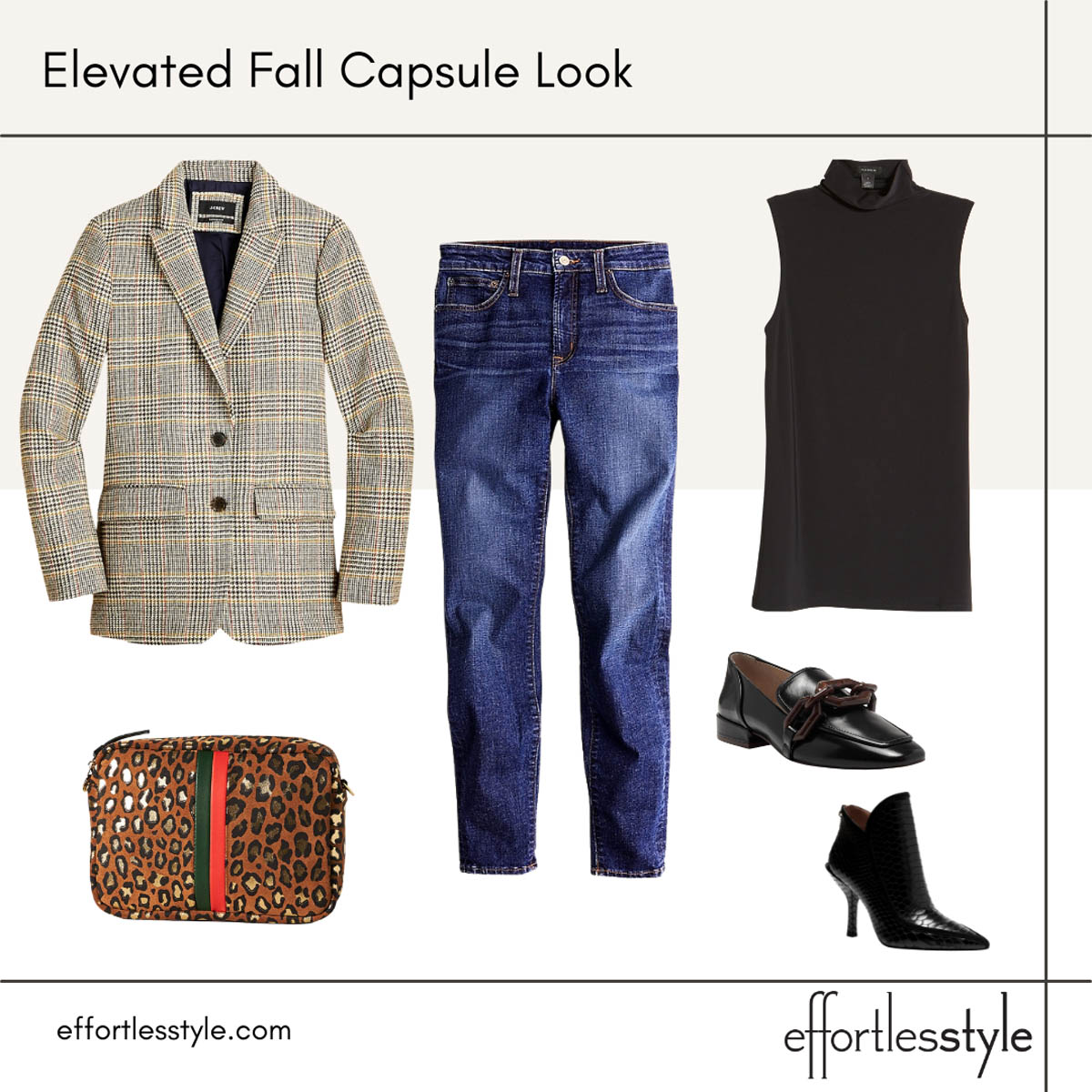 Elevated Fall Capsule Wardrobe Styled Looks Casual Fall Blazer Outfit