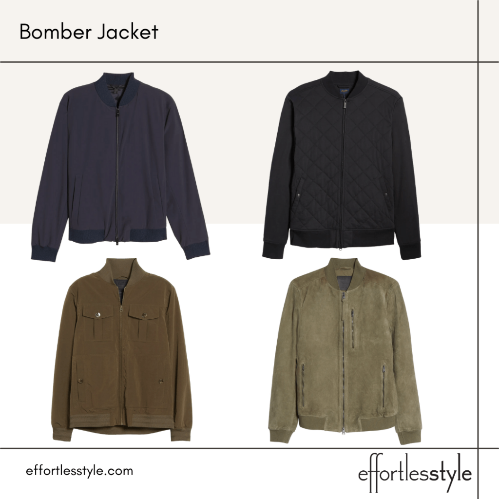 Menswear Essentials to Give your Fall Wardrobe a Boost Men's Bomber