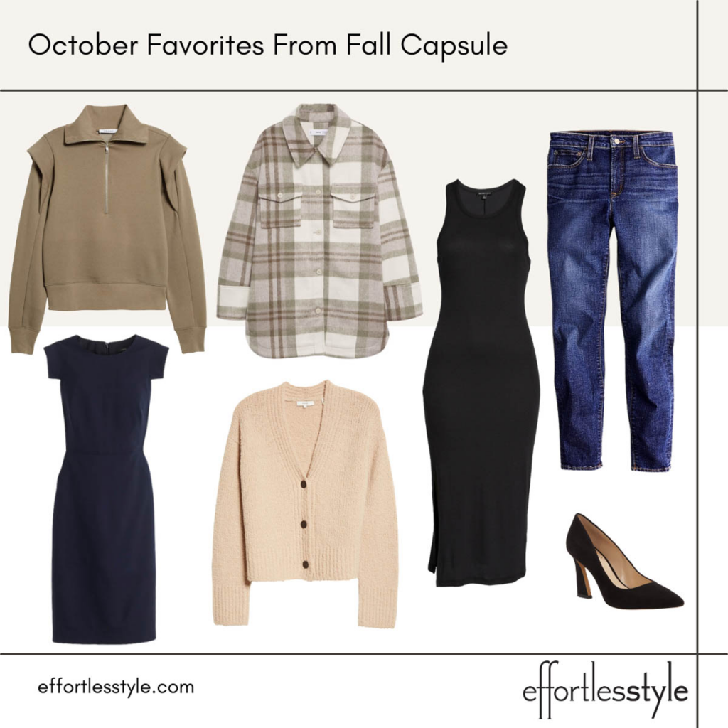 October Favorites Fall Capsule Wardrobe Favorites