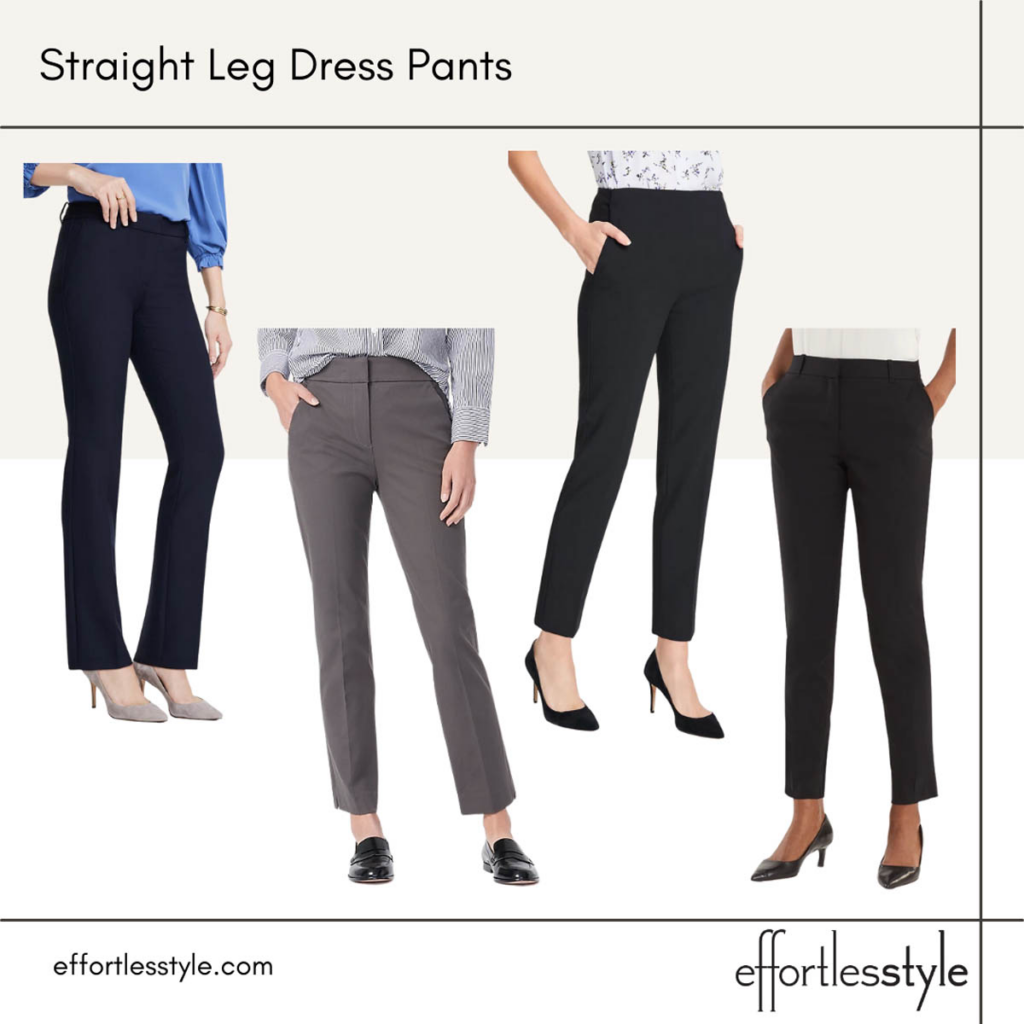 Our Favorite Dress Pants Straight Leg Dress Pants What to wear to work