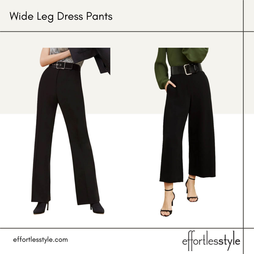 The Wide Leg Dress Pant Women's Dress Pants for Fall What to Wear 