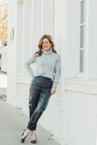 What to Wear New Year's Eve lounging at home outfit sweater joggers
