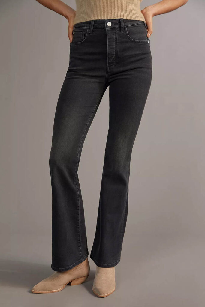 The Icon Black Flare Jeans Nashville Stylist Katey Preston 