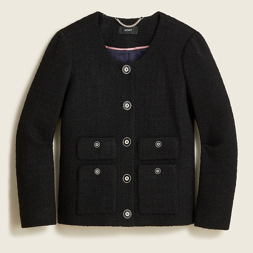 J. Crew Lady jacket in maritime tweed Women's Classic Tweed Jacket