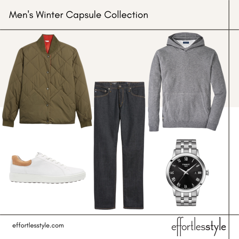 Men’s Winter Capsule Wardrobe Styled Looks