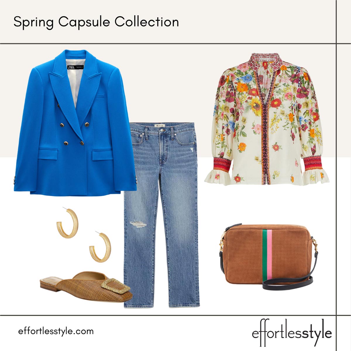 blazer looks colorful blazer styles for spring how to wear a blazer in the spring how to style a blazer for spring casual blazer look how to wear mules with a blazer