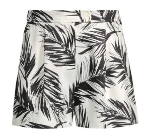black and white shorts for summer black and white floral shorts floral shorts printed shorts how to wear shorts with a print