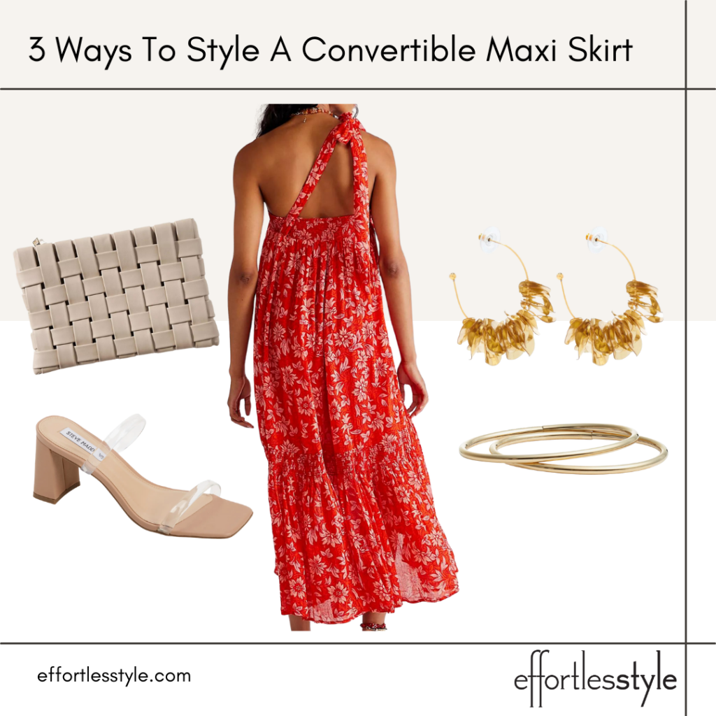 3 Ways To Style A Convertible Maxi Skirt - Effortless Style Nashville