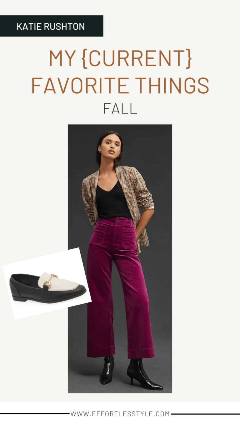 Stylist Picks ~ Katie’s Current Favorite Things For Fall