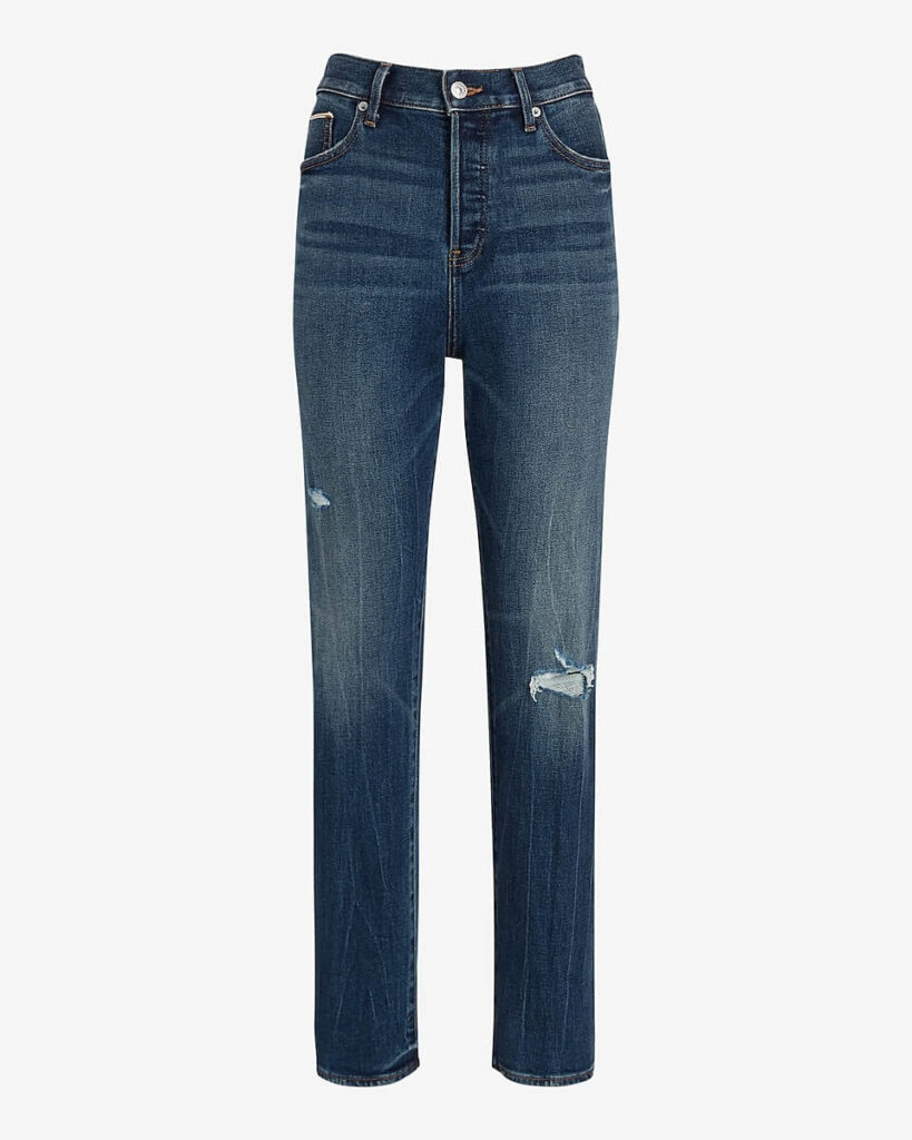 Straight Leg Jean Dark Denim main image 1