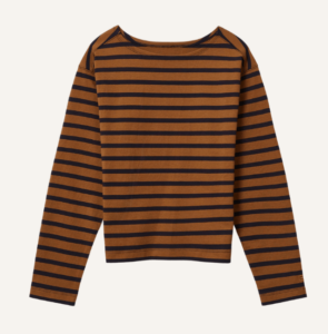 Fall Capsule Wardrobe Styled Looks – Part 1 striped tee high quart affordable striped long sleeve tee shirt for fall