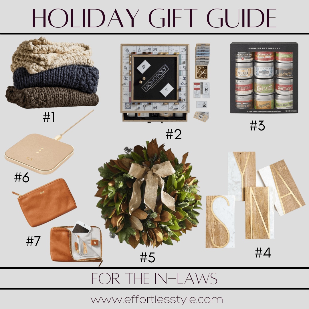 Holiday Gift Guides For Mom, Dad, & In-Laws gift ideas for the in-laws what to buy the in-laws for Christmas what to give the in-laws for Christmas