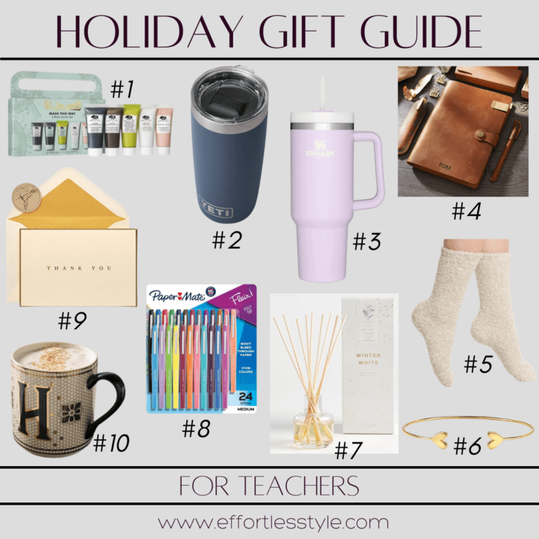 Holiday Gift Guides: For Teachers, Hosts, & The Guys